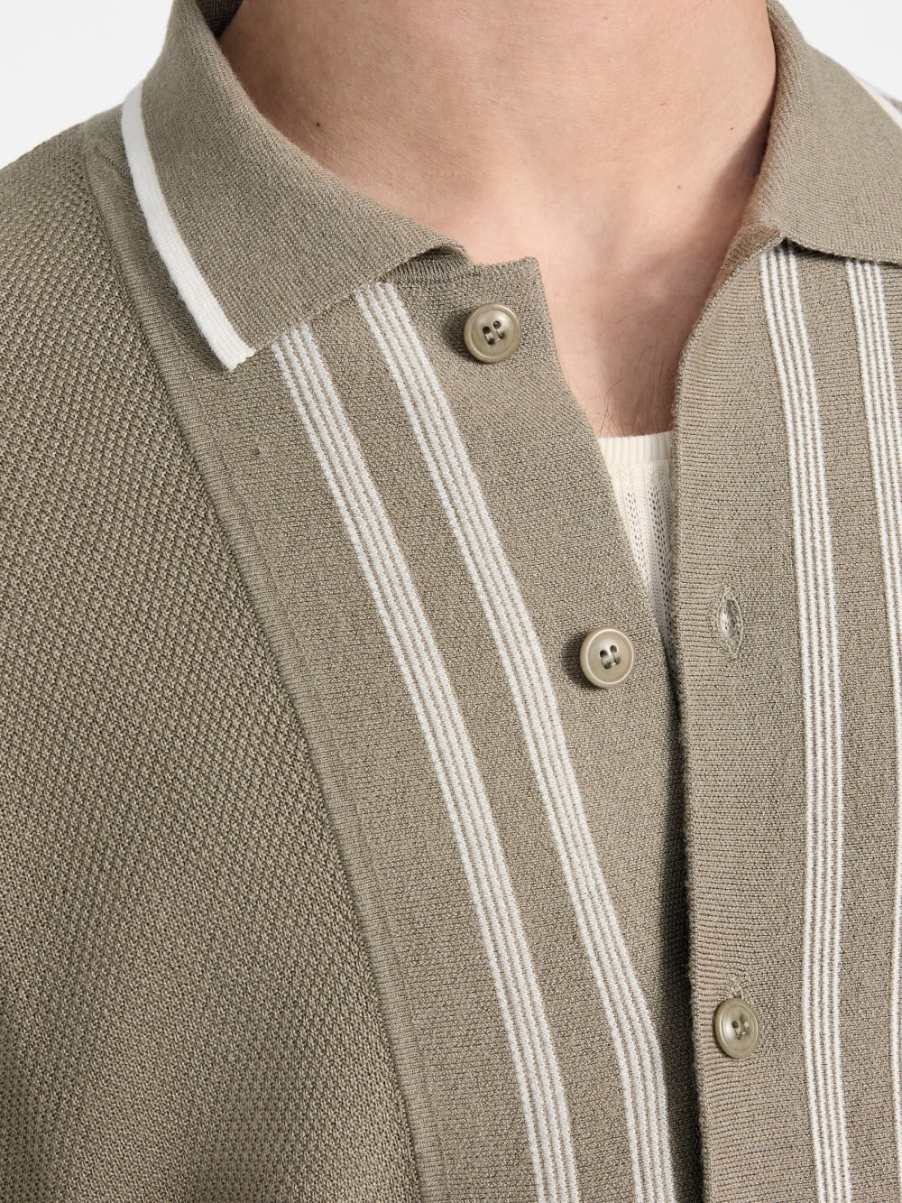 Eco Tyler Striped Sweater Shirt