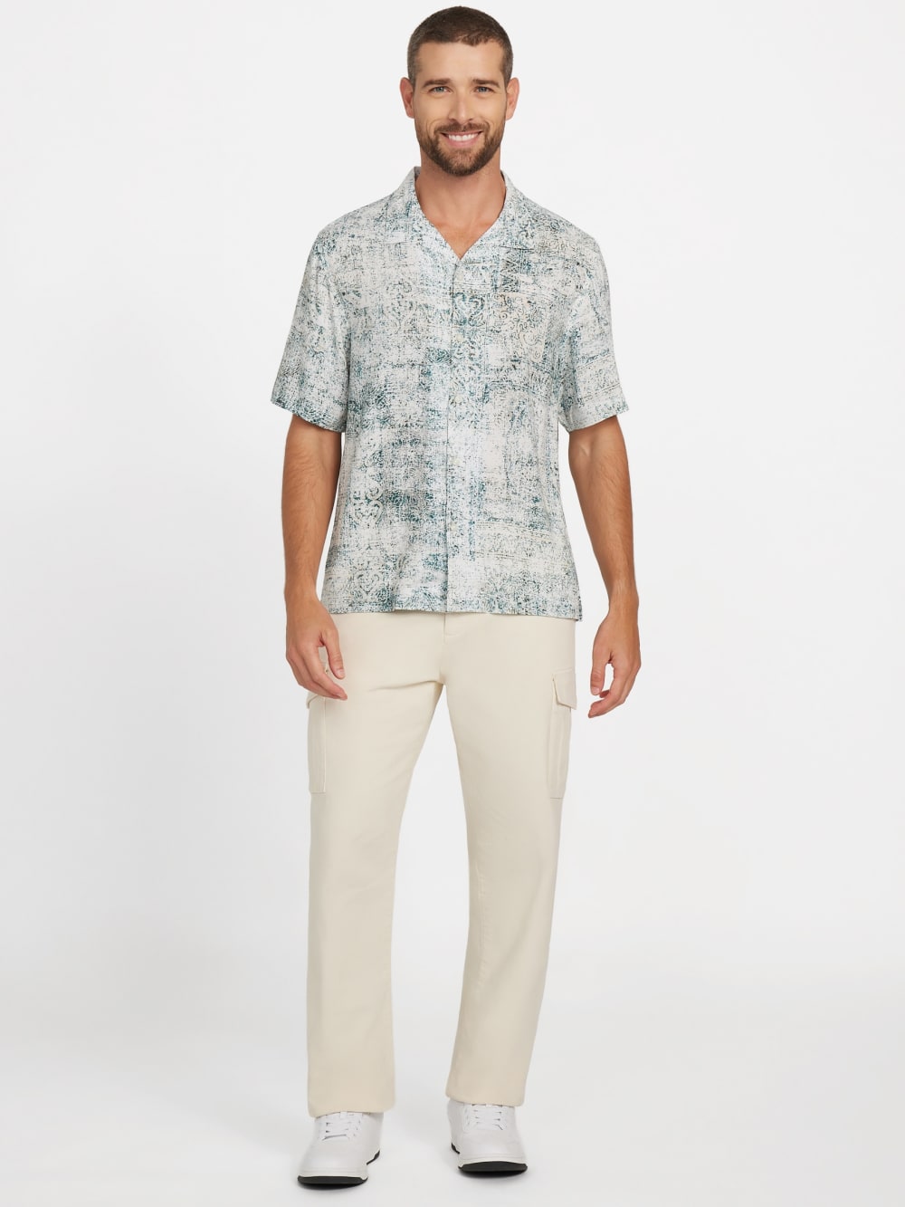 Eco Rayon Paisley Shirt