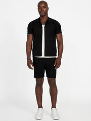 Eco Calvin Chevron-Knit Shirt