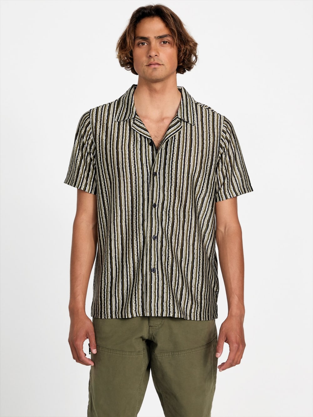 Wyatt Stripe Resort Shirt