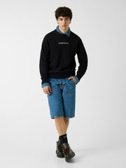 Embroidered Logo Sweater