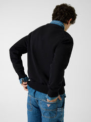 Embroidered Logo Sweater