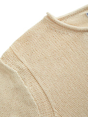 open knit sweater