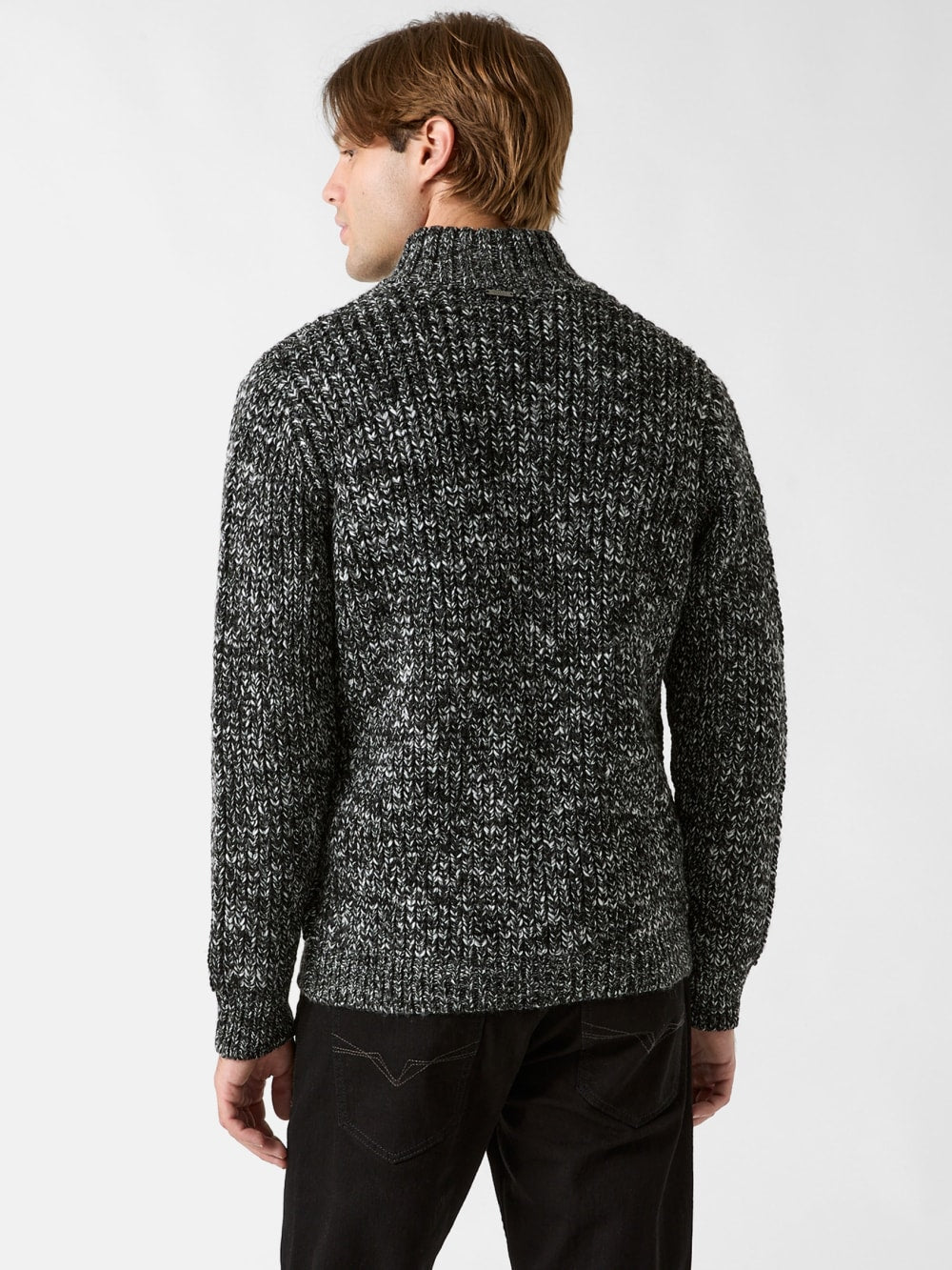Austin Slub Zip-Up Cardigan