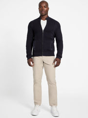 Eco Ryder Waffle-Knit Cardigan