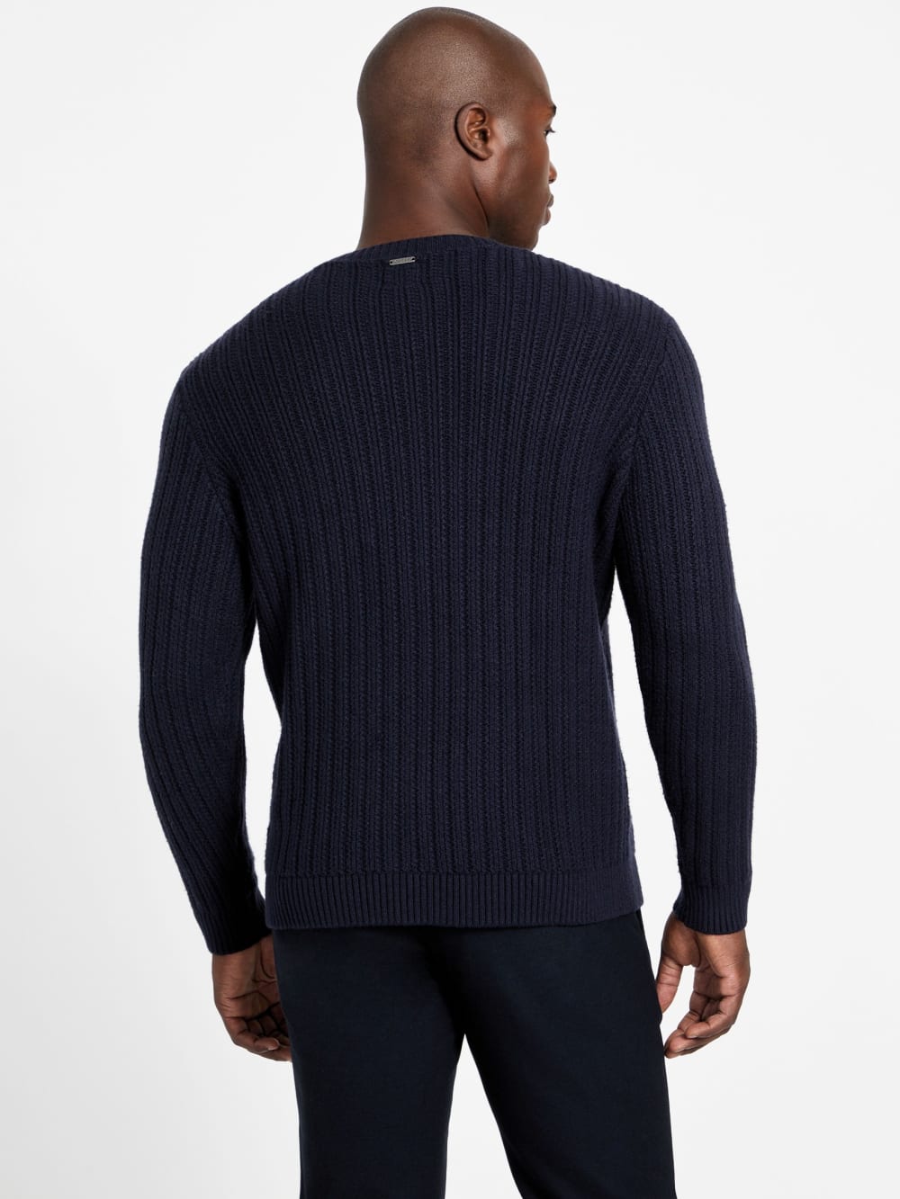 Eco Bryson Texture V-Neck Sweater