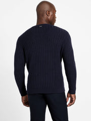 Eco Bryson Texture V-Neck Sweater