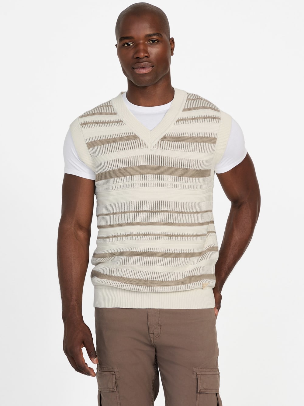 Eco Giffard Striped Sweater Vest