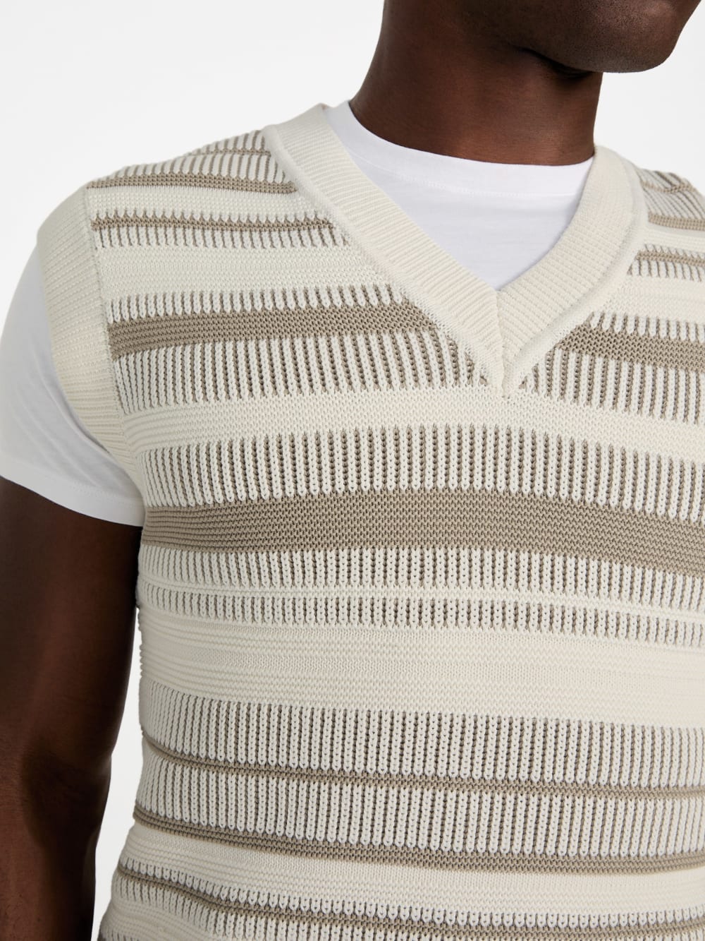 Eco Giffard Striped Sweater Vest