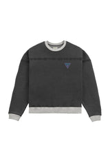 aged triangle crewneck