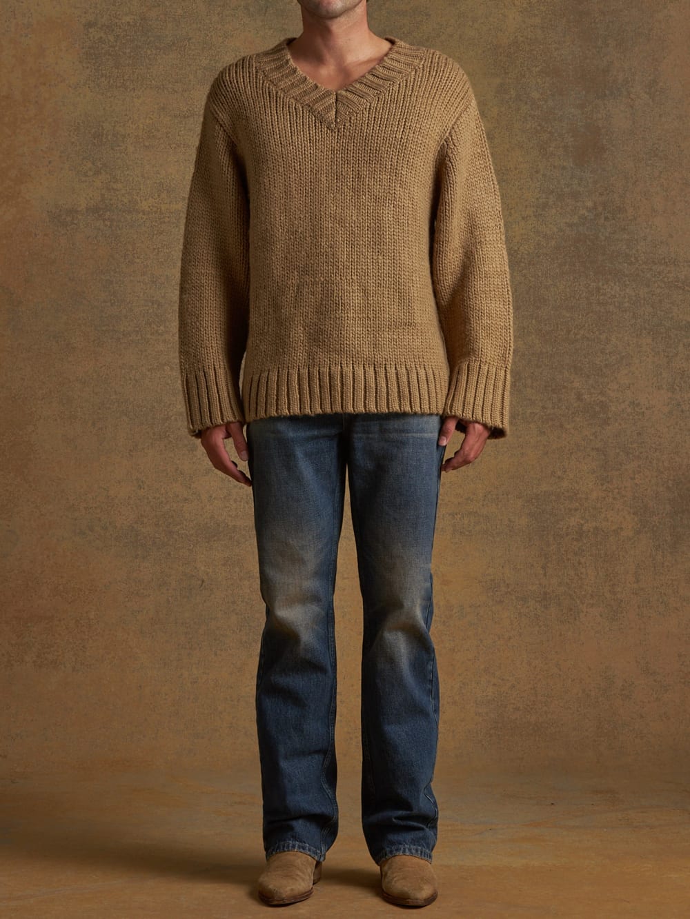 v-neck sweater