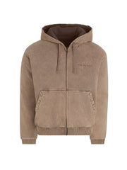 reversible zip hoodie