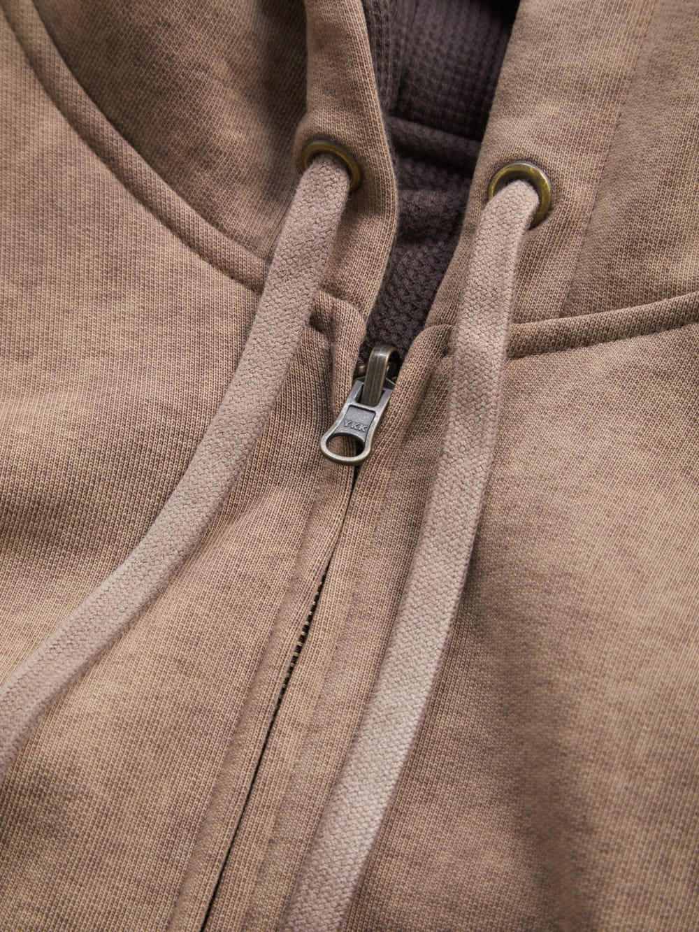 reversible zip hoodie