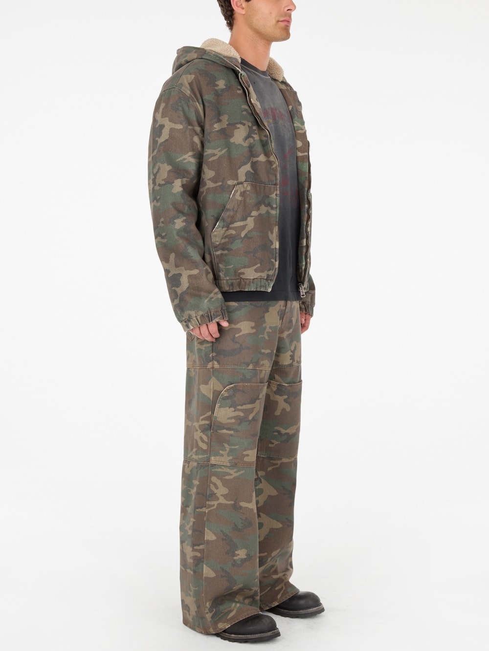 camo hoodie
