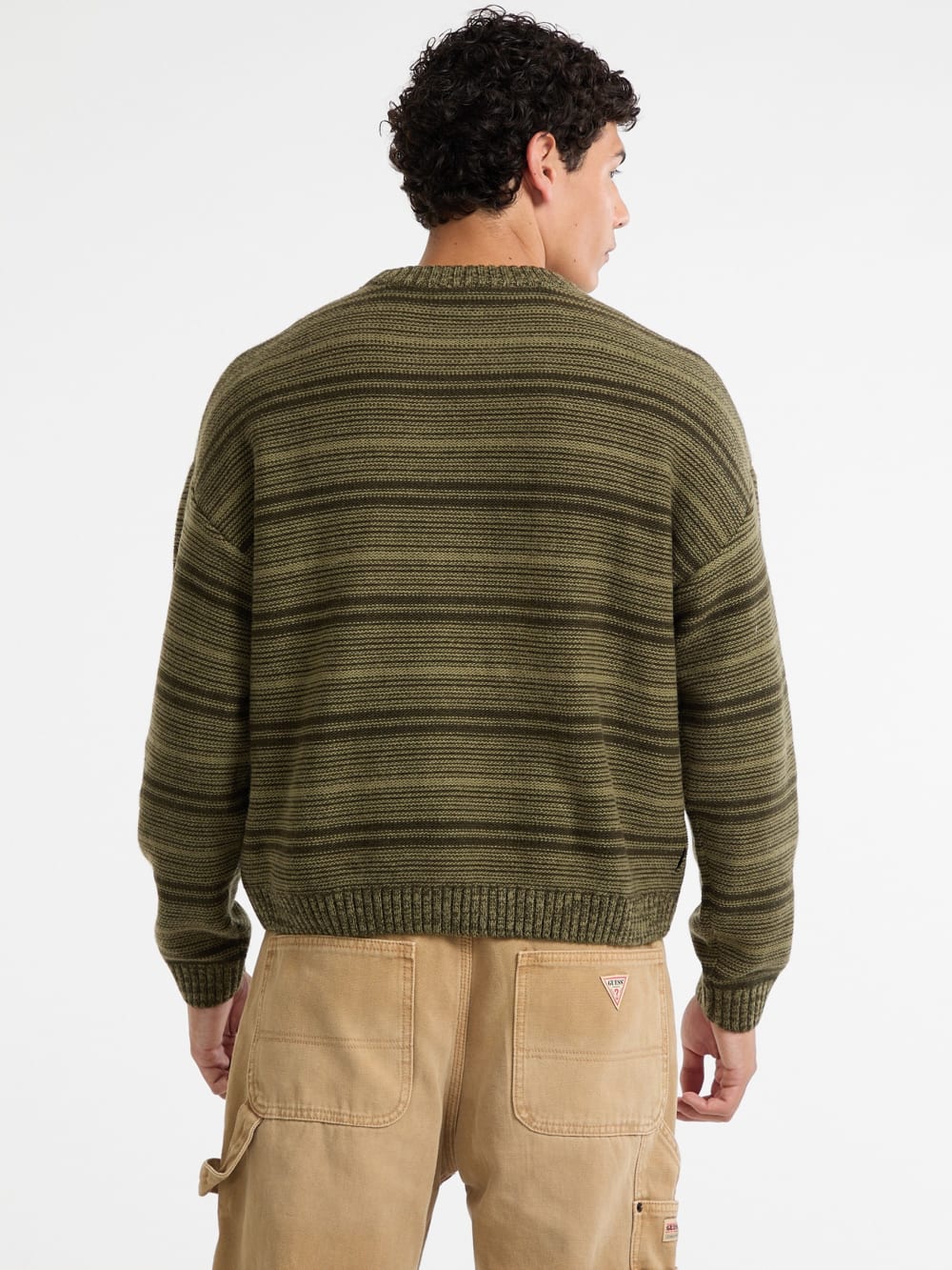 GUESS Originals Boxy Stripe Sweater