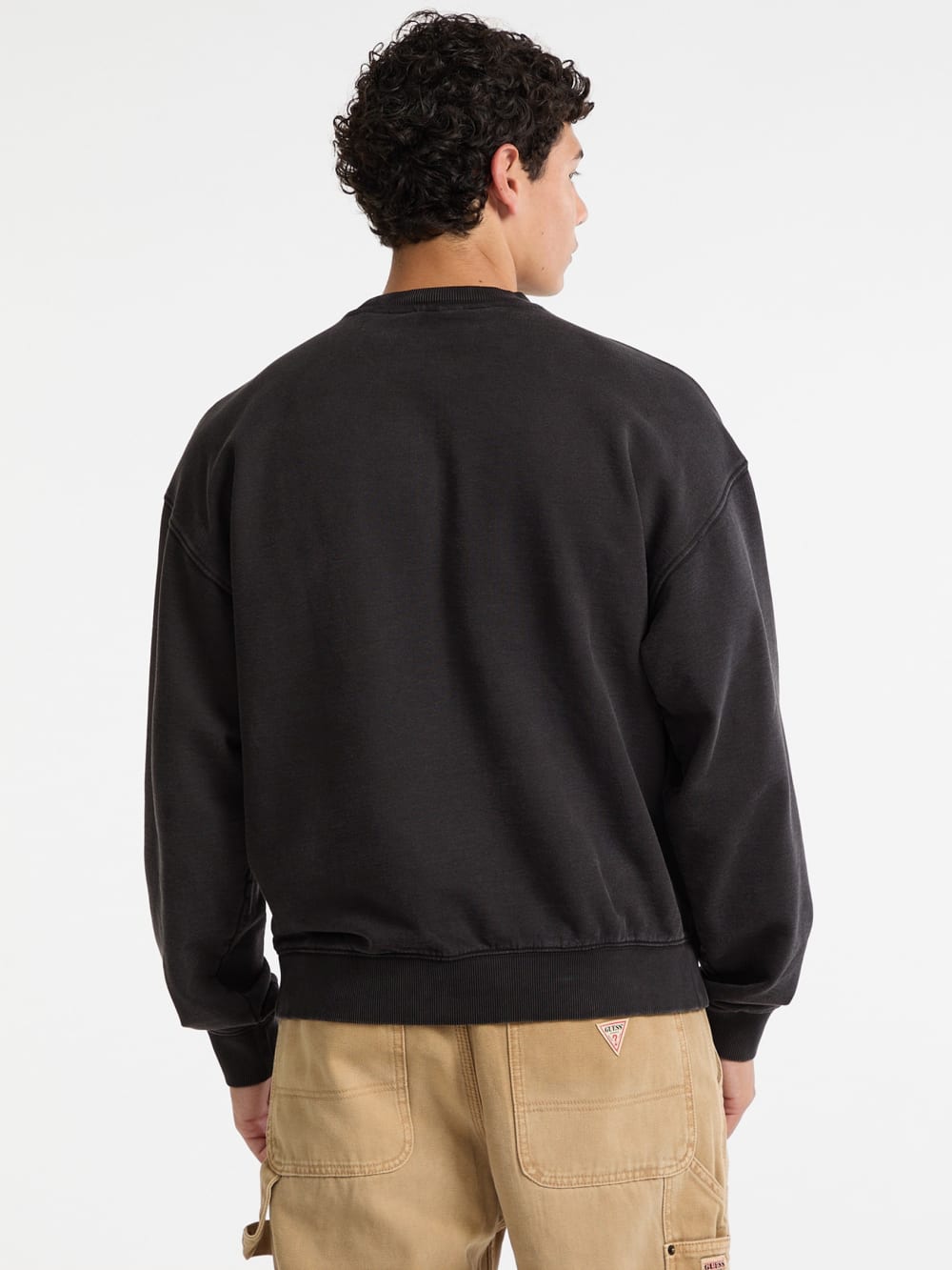 GUESS Originals Eco Vintage Triangle Crewneck