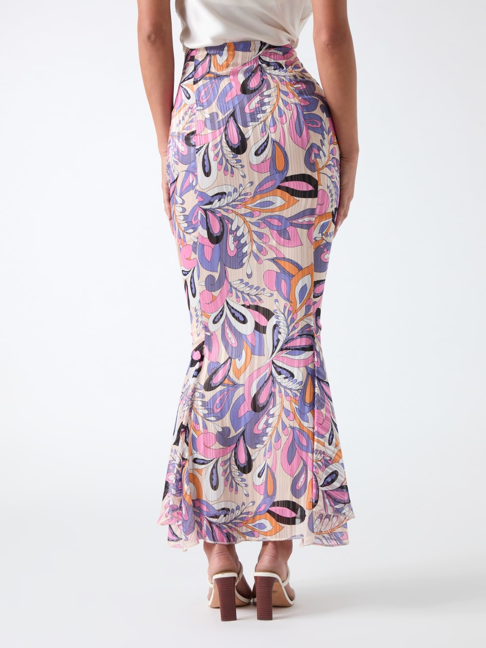 Luise Crused Paisley Skirt
