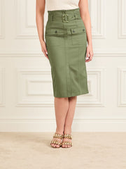 Cindy Belted Cargo Skirt