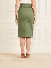 Cindy Belted Cargo Skirt