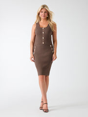 Andromeda Stitched Sweater Skirt
