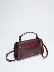 Iris Bamboo Leather Satchel