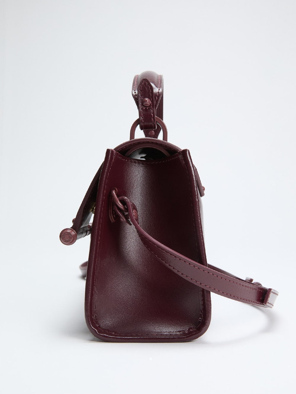 Iris Bamboo Leather Satchel