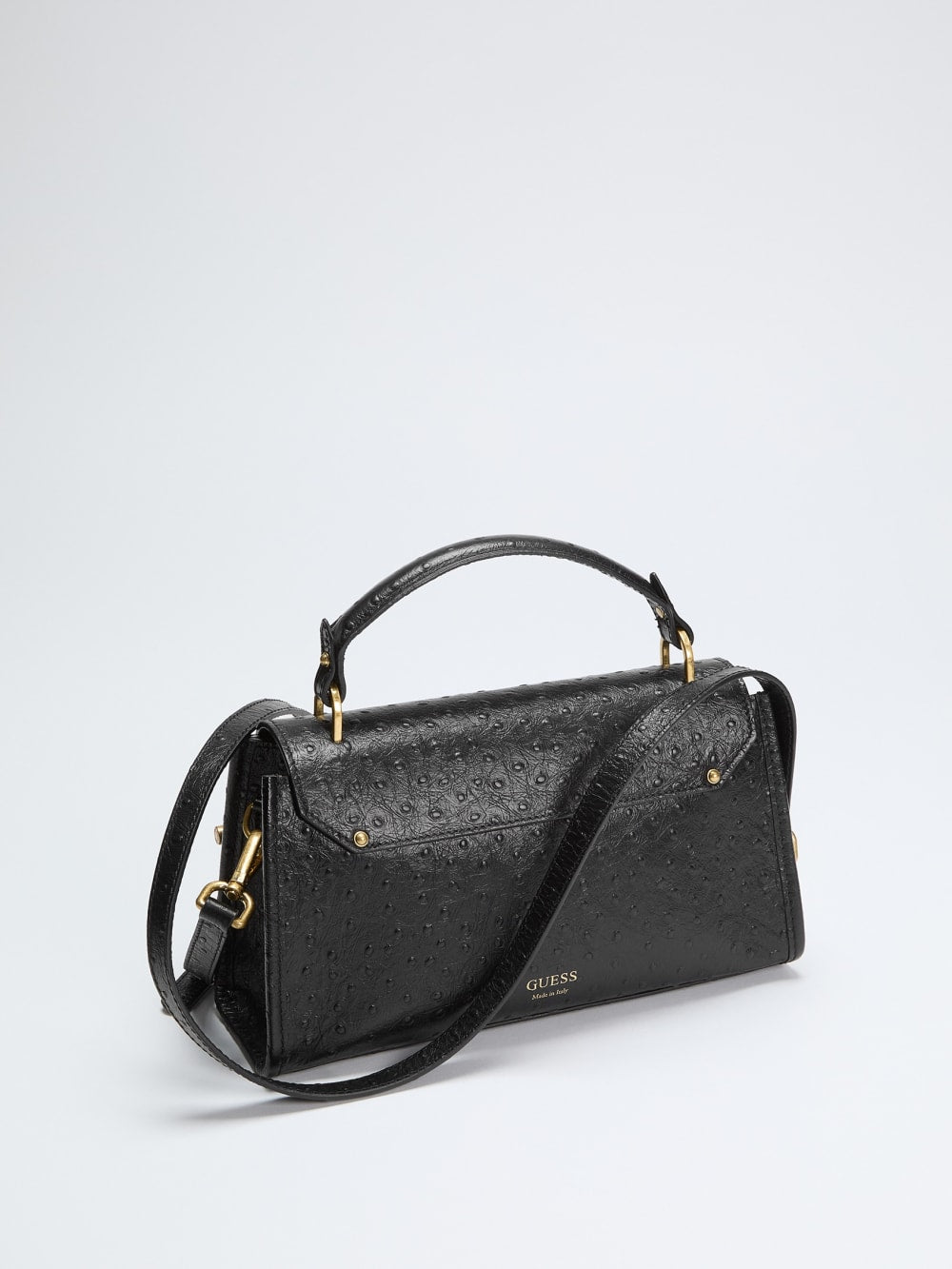 Iris Bamboo Mini Leather Satchel