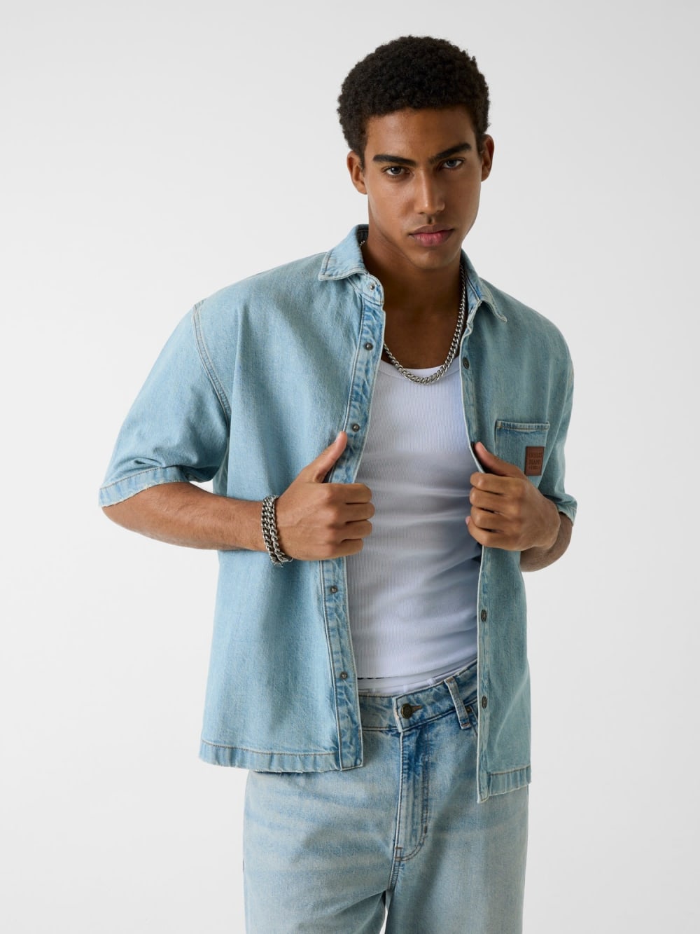 Denim shirt