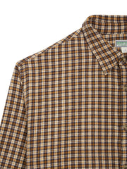 Plaid Button-Up Shirt