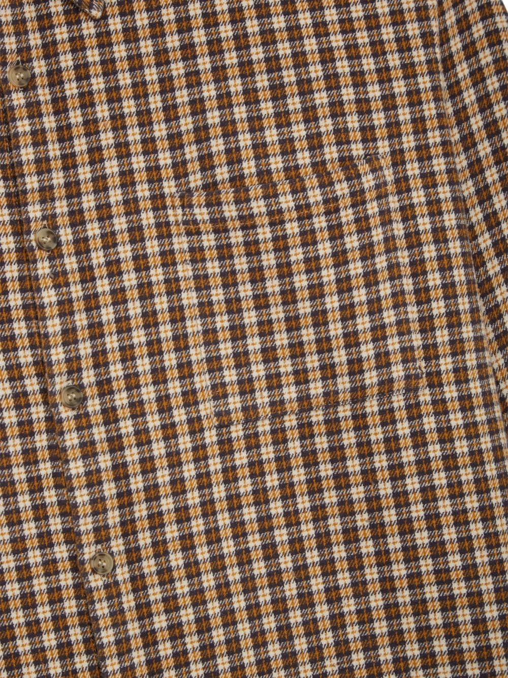 Plaid Button-Up Shirt