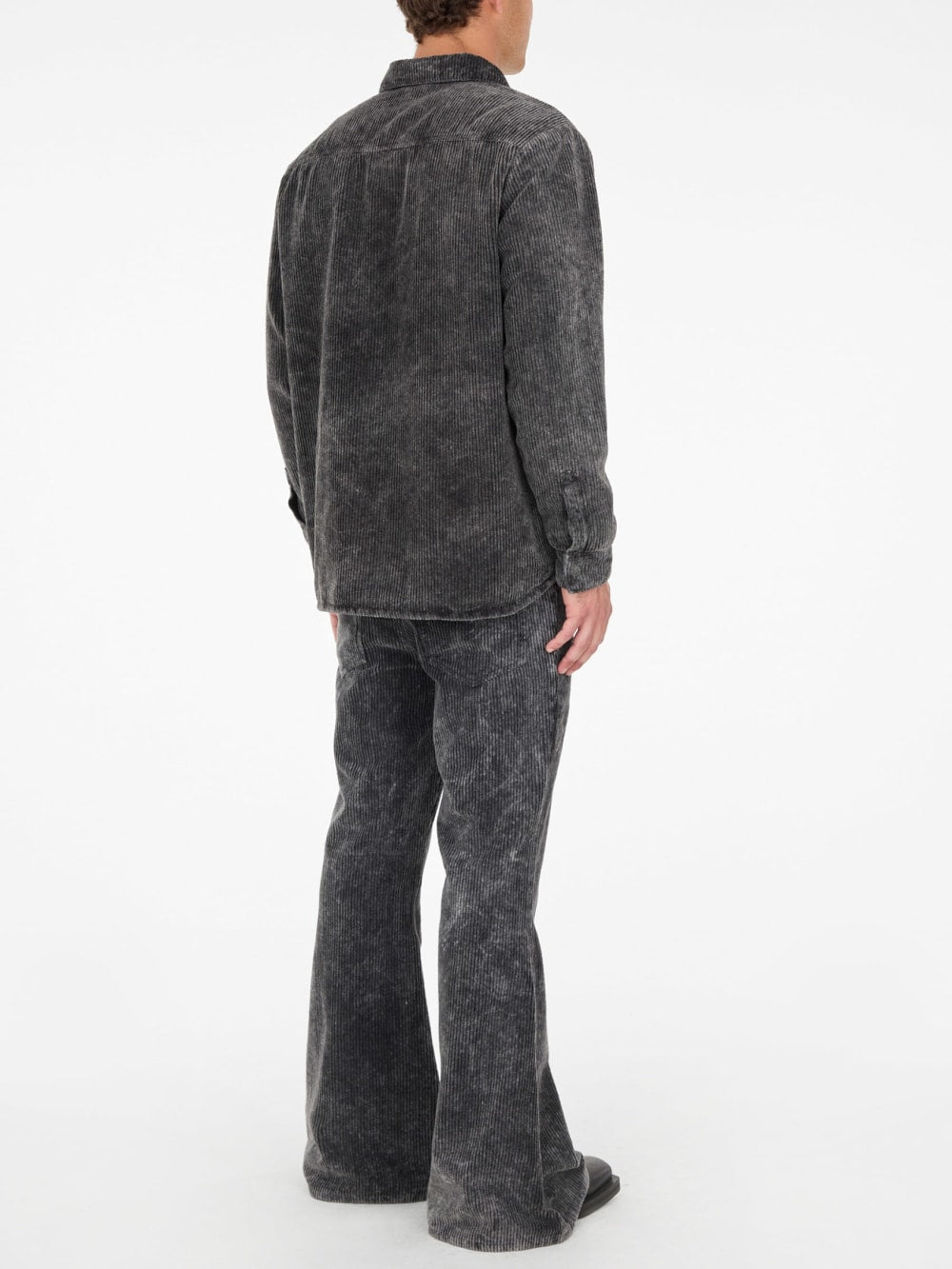 padded corduroy overshirt