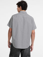 Checkered Poplin Shirt