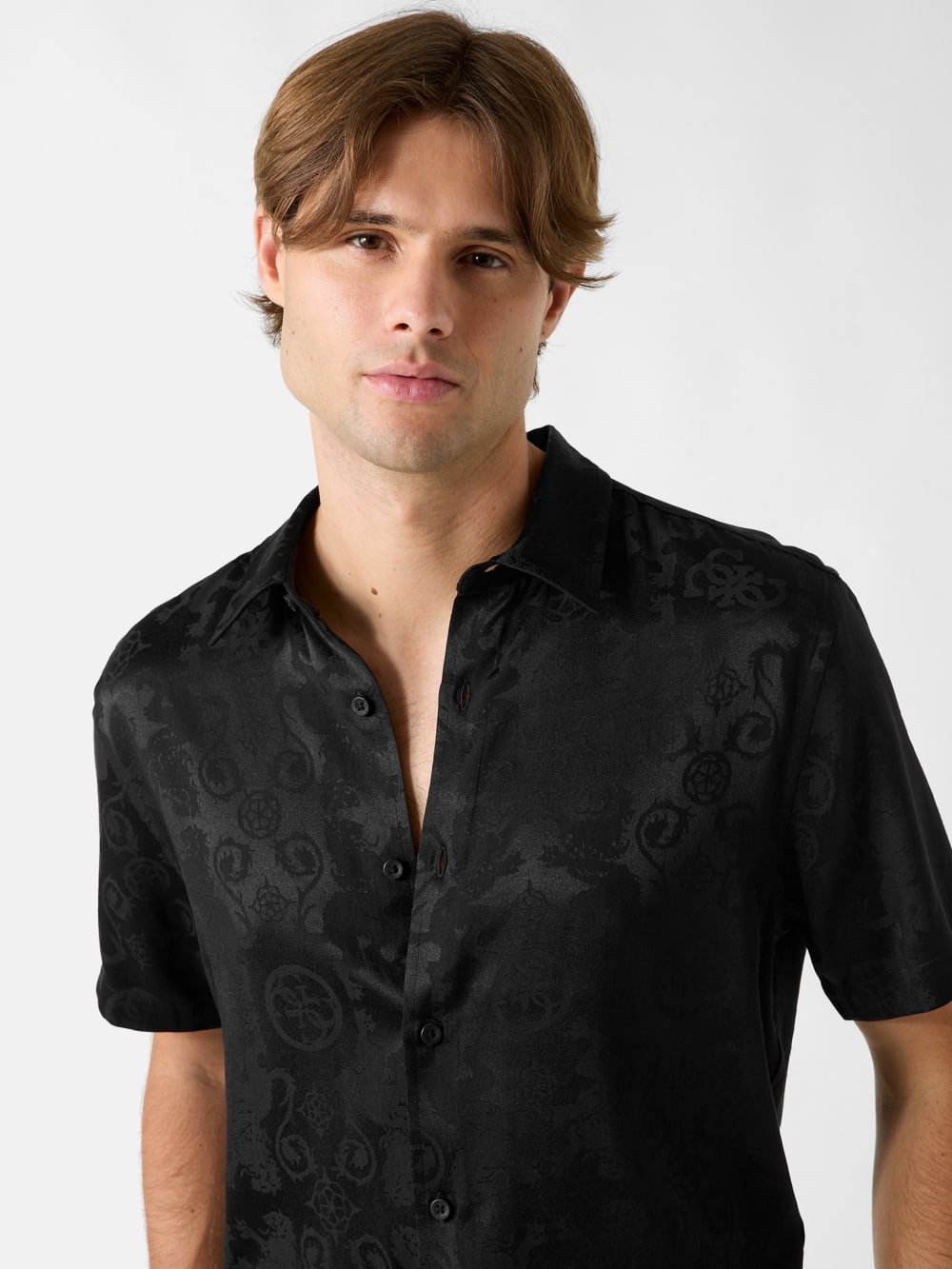 Lion Peony Jacquard Shirt